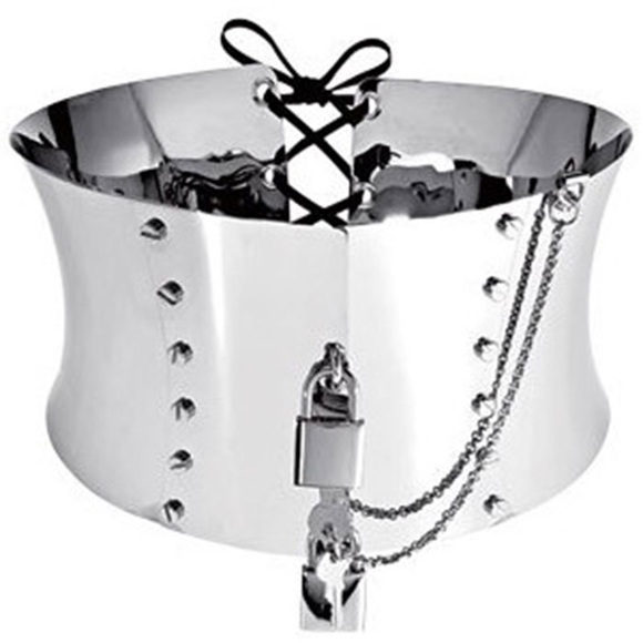 dolce and gabbana metal corset belt